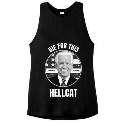 Die For This Hellcat Funny Ladies PosiCharge Tri-Blend Wicking Tank