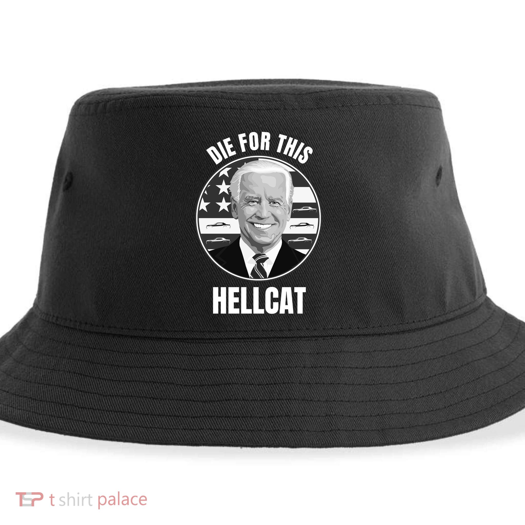 Die For This Hellcat Funny Sustainable Bucket Hat