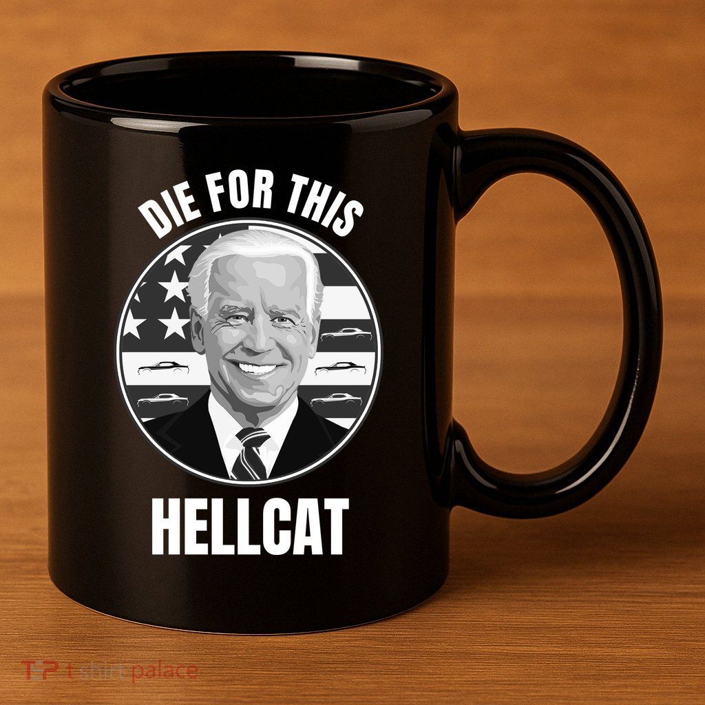 Die For This Hellcat Funny 11oz C Handle Ceramic Mug