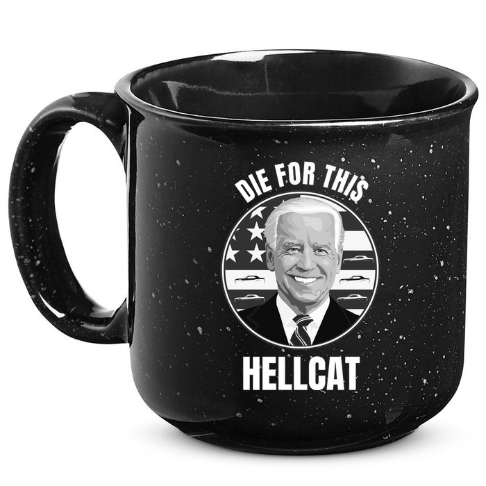 Die For This Hellcat Funny 15oz Campfire Ceramic Mug