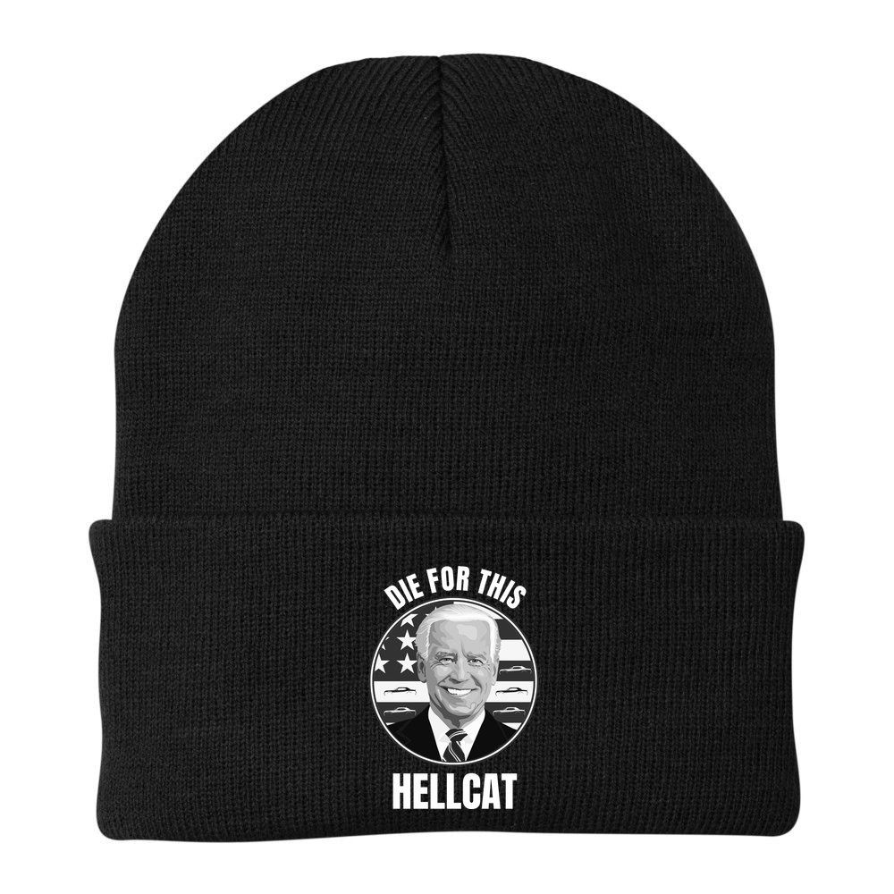 Die For This Hellcat Funny Beanie