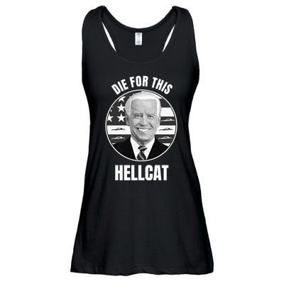 Die For This Hellcat Funny Ladies Essential Flowy Tank