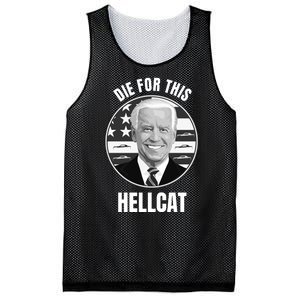 Die For This Hellcat Funny Mesh Reversible Basketball Jersey Tank