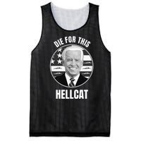 Die For This Hellcat Funny Mesh Reversible Basketball Jersey Tank