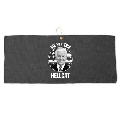 Die For This Hellcat Funny Large Microfiber Waffle Golf Towel