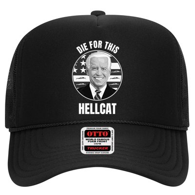 Die For This Hellcat Funny Trucker Hat
