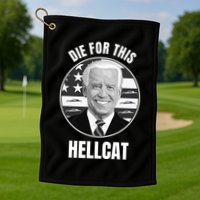 Die For This Hellcat Funny Golf Towel