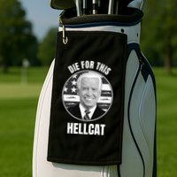 Die For This Hellcat Funny Golf Towel