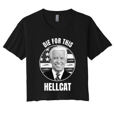 Die For This Hellcat Funny Crop Top