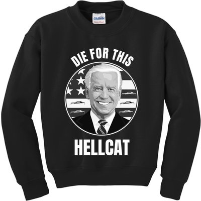 Die For This Hellcat Funny Kids Sweatshirt