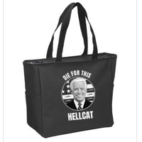 Die For This Hellcat Funny Zip Tote Bag