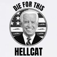 Die For This Hellcat Funny Garment-Dyed Sweatshirt