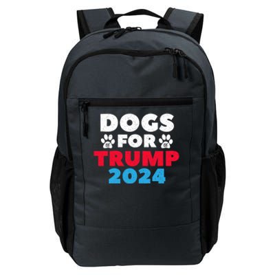 Dogs For Trump 2024 Election Gift Daily Commute Backpack