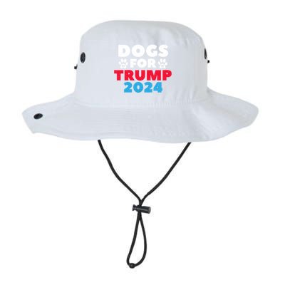 Dogs For Trump 2024 Election Gift Legacy Cool Fit Booney Bucket Hat