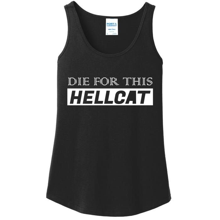 Die For This Hellcat Ladies Essential Tank