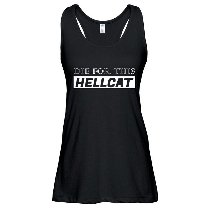 Die For This Hellcat Ladies Essential Flowy Tank