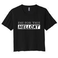 Die For This Hellcat Women's Crop Top Tee