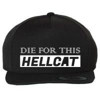 Die For This Hellcat Wool Snapback Cap