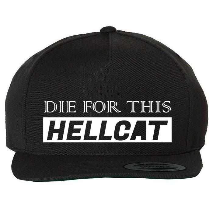 Die For This Hellcat Wool Snapback Cap