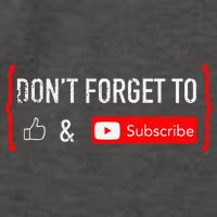 DonT Forget To Like And Subscribe Video Content Creator Vector Backpack