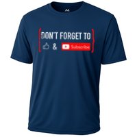 DonT Forget To Like And Subscribe Video Content Creator Performance Shirt