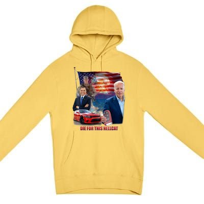 Die For This Hellcat Biden Premium Pullover Hoodie