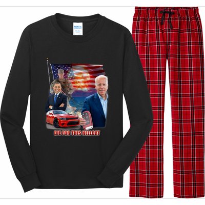 Die For This Hellcat Biden Long Sleeve Pajama Set