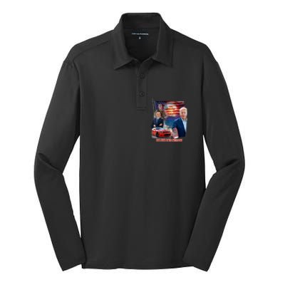 Die For This Hellcat Biden Silk Touch Performance Long Sleeve Polo