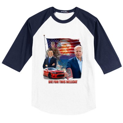 Die For This Hellcat Biden Baseball Sleeve Shirt