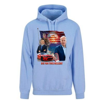 Die For This Hellcat Biden Unisex Surf Hoodie