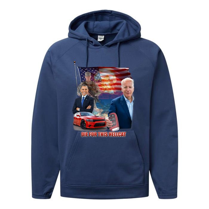 Die For This Hellcat Biden Performance Fleece Hoodie