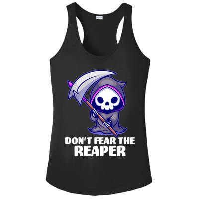 Don't Fear The Reaper Cute Chibi Reaper Ladies PosiCharge Competitor Racerback Tank