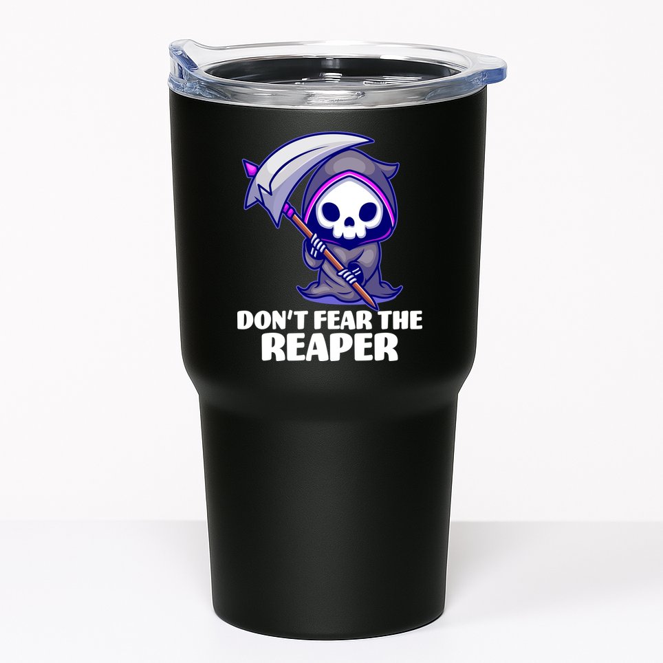 Don't Fear The Reaper Cute Chibi Reaper Tumbler