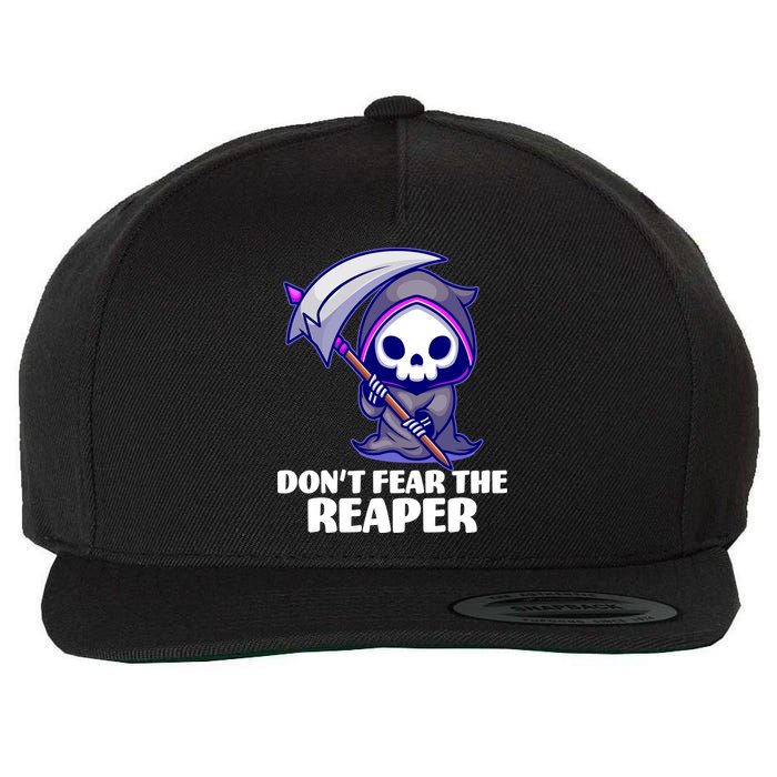 Don't Fear The Reaper Cute Chibi Reaper Wool Snapback Cap