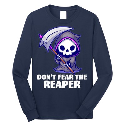 Don't Fear The Reaper Cute Chibi Reaper Long Sleeve Shirt