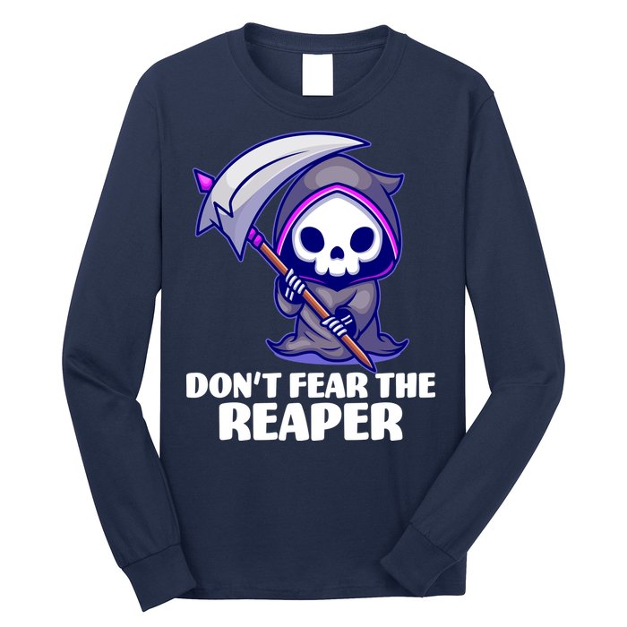 Don't Fear The Reaper Cute Chibi Reaper Long Sleeve Shirt
