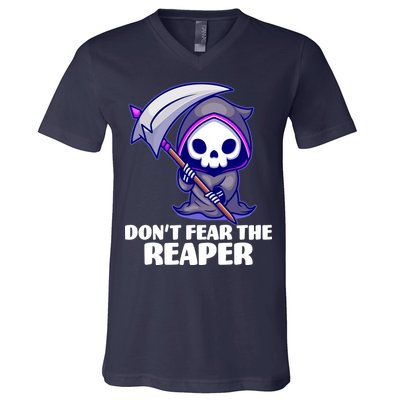 Don't Fear The Reaper Cute Chibi Reaper V-Neck T-Shirt