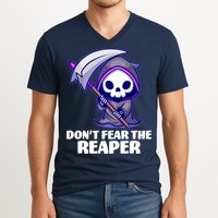 Don't Fear The Reaper Cute Chibi Reaper V-Neck T-Shirt