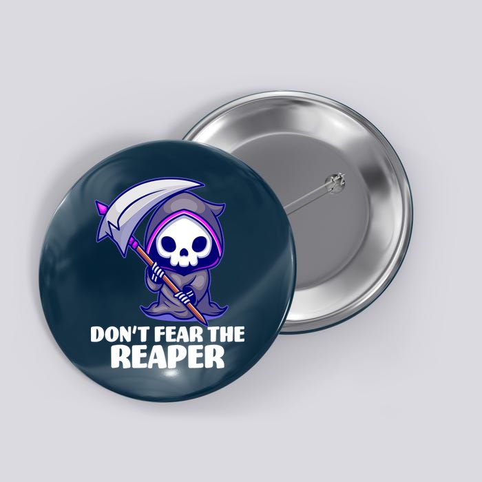 Don't Fear The Reaper Cute Chibi Reaper Button