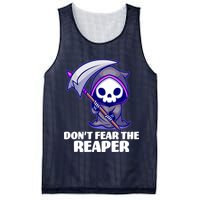 Don't Fear The Reaper Cute Chibi Reaper Mesh Reversible Basketball Jersey Tank