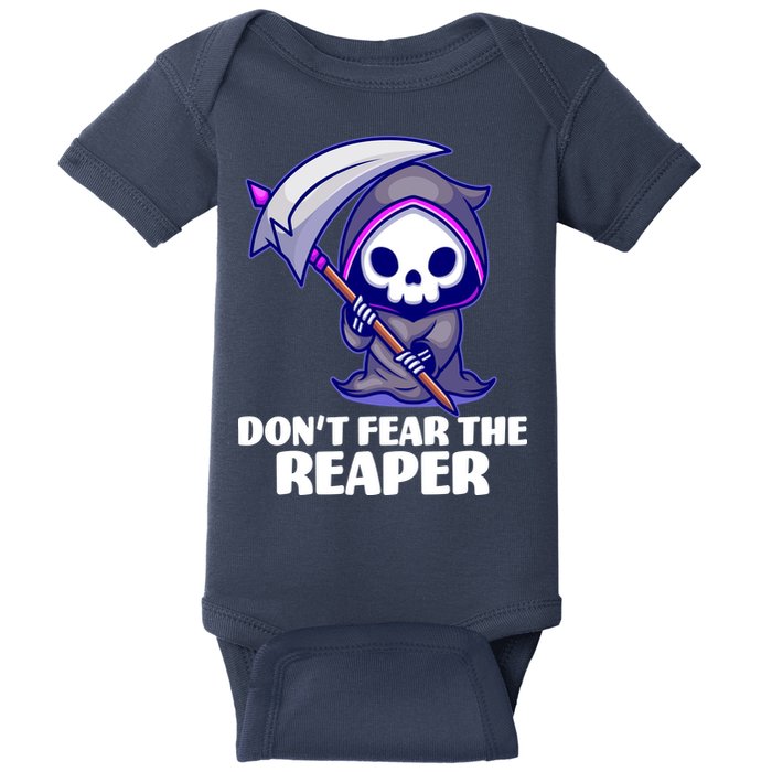 Don't Fear The Reaper Cute Chibi Reaper Baby Bodysuit