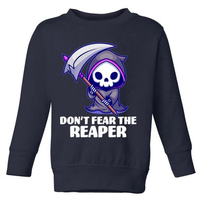 Don't Fear The Reaper Cute Chibi Reaper Toddler Sweatshirt