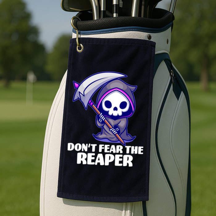 Don't Fear The Reaper Cute Chibi Reaper Golf Towel