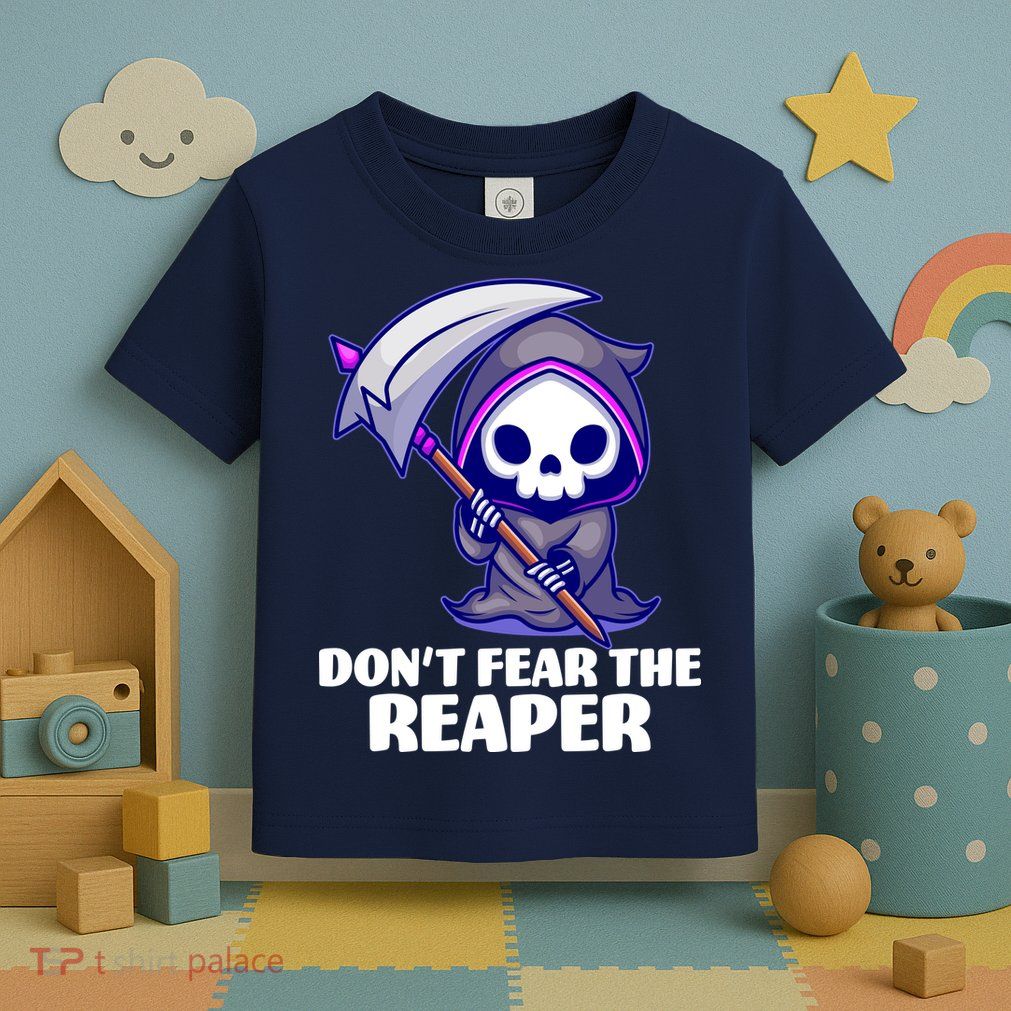 Don't Fear The Reaper Cute Chibi Reaper Toddler T-Shirt