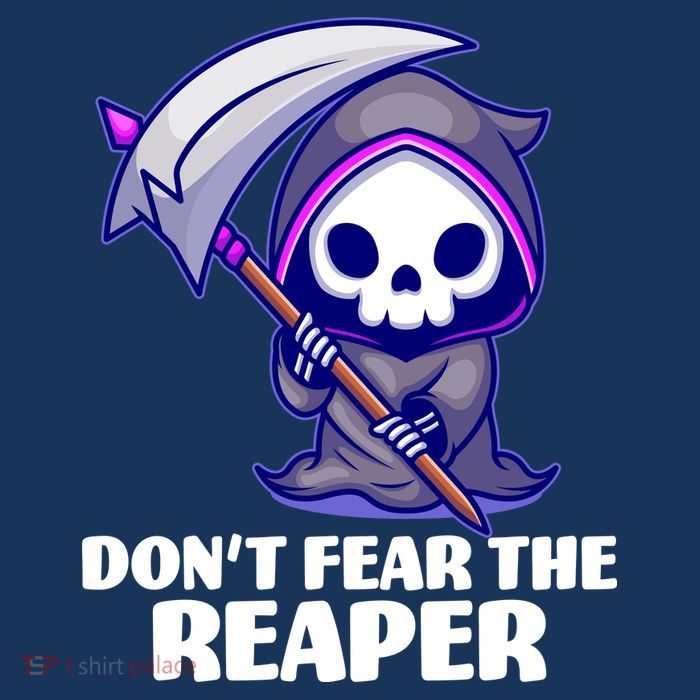 Don't Fear The Reaper Cute Chibi Reaper Toddler T-Shirt