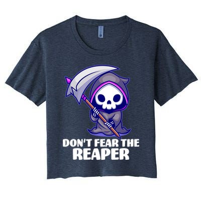 Don't Fear The Reaper Cute Chibi Reaper Crop Top