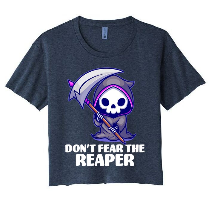 Don't Fear The Reaper Cute Chibi Reaper Crop Top