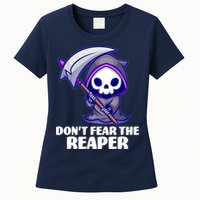 Don't Fear The Reaper Cute Chibi Reaper Womens T-Shirt