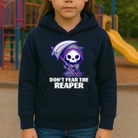 Don't Fear The Reaper Cute Chibi Reaper Kids Hoodie