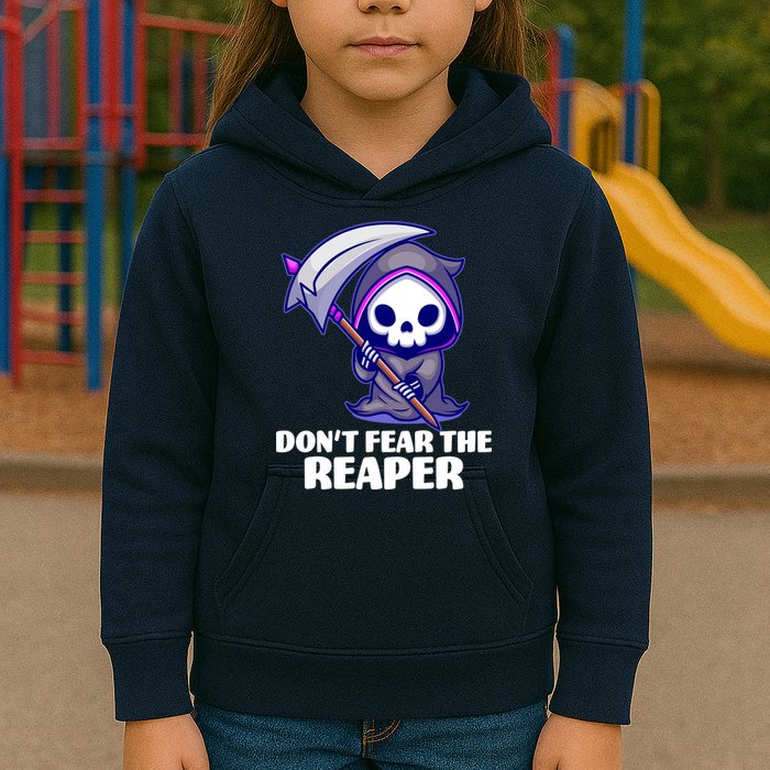 Don't Fear The Reaper Cute Chibi Reaper Kids Hoodie